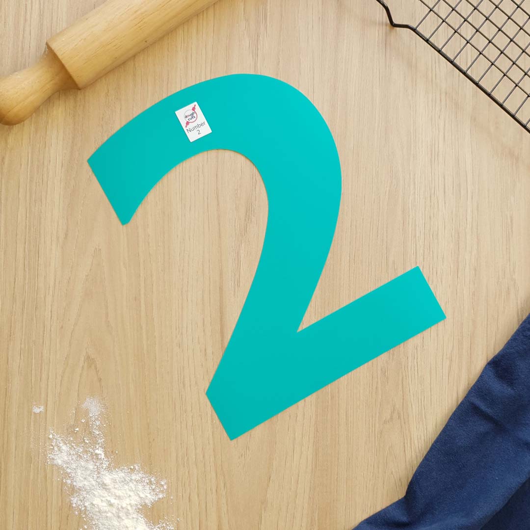 Cookie Cake Creators Kit - Set of Large Number Baking Stencils