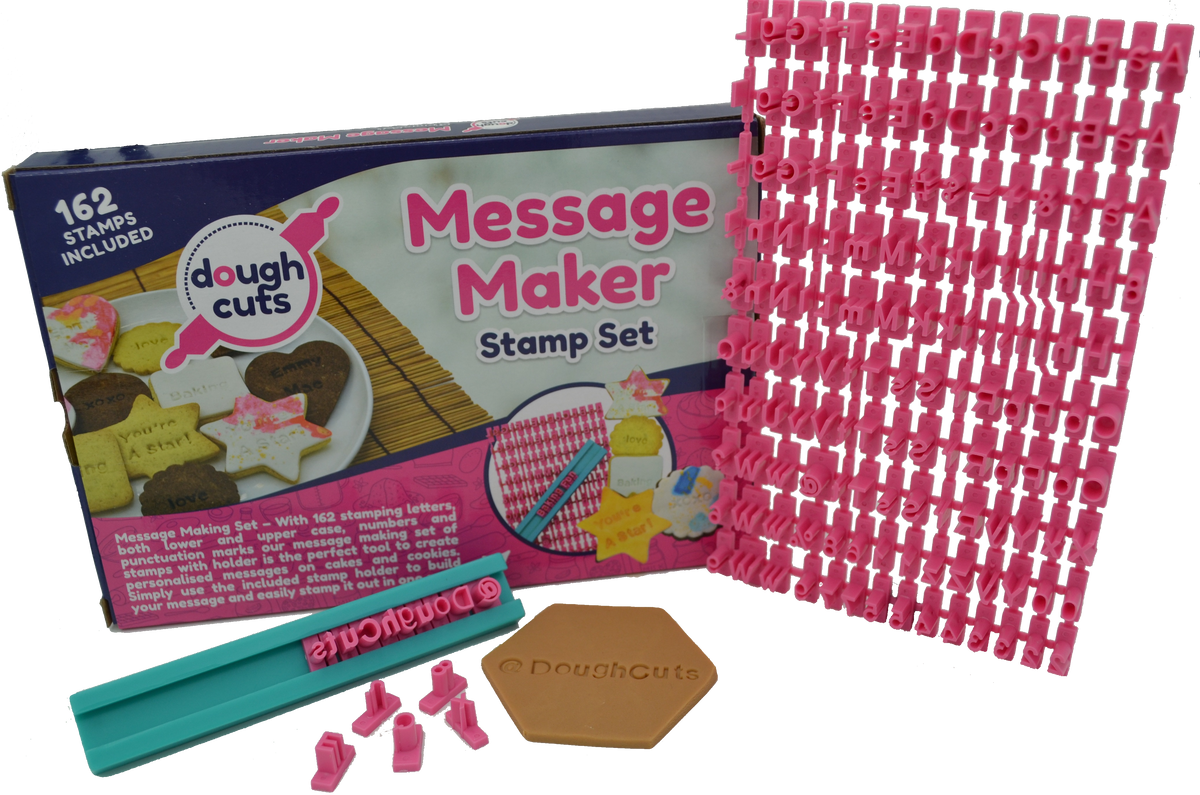 Message Maker Cookie Stamp Set 162 Pieces