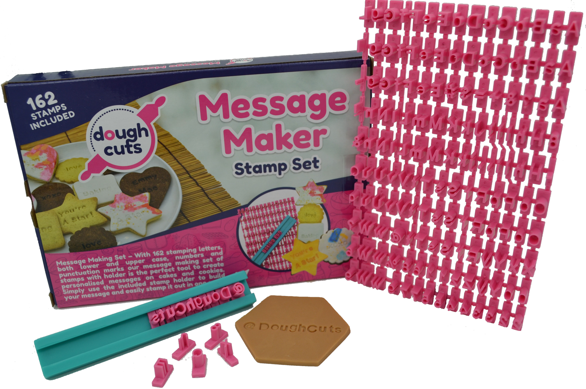 Message Maker Cookie Stamp Set 162 Pieces