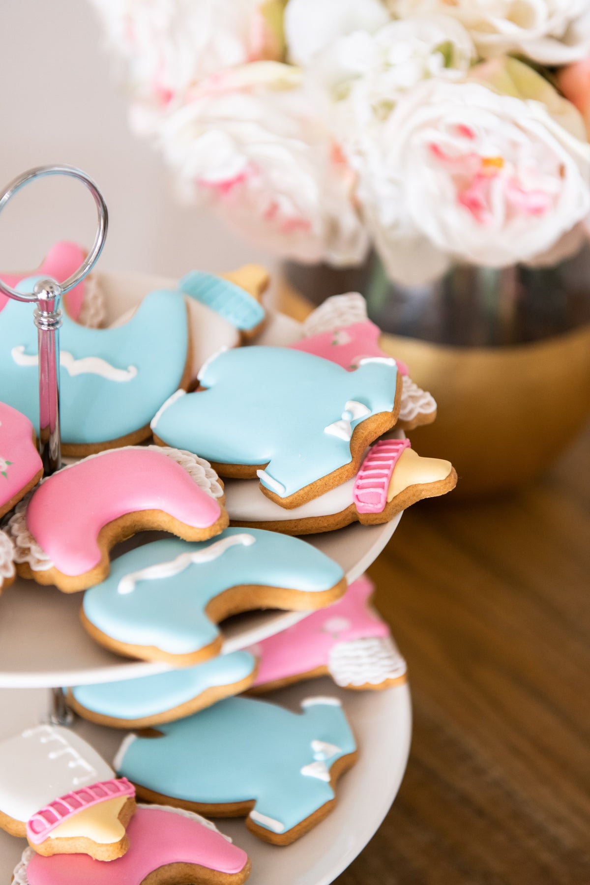 Baby Shower Cookie Cutter Set of 5 - Professional Quality Stainless Steel