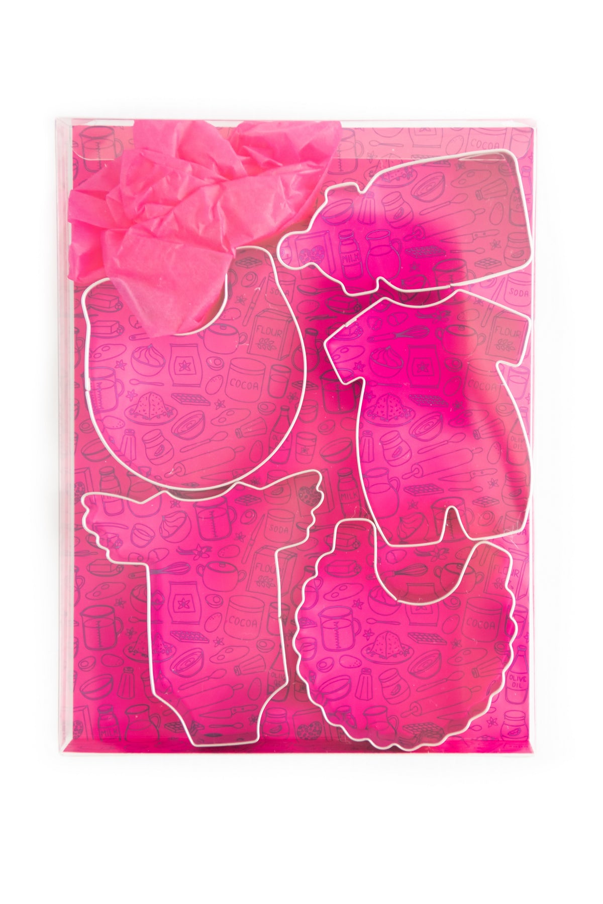 Baby Shower Cookie Cutter Set of 5 - Professional Quality Stainless Steel