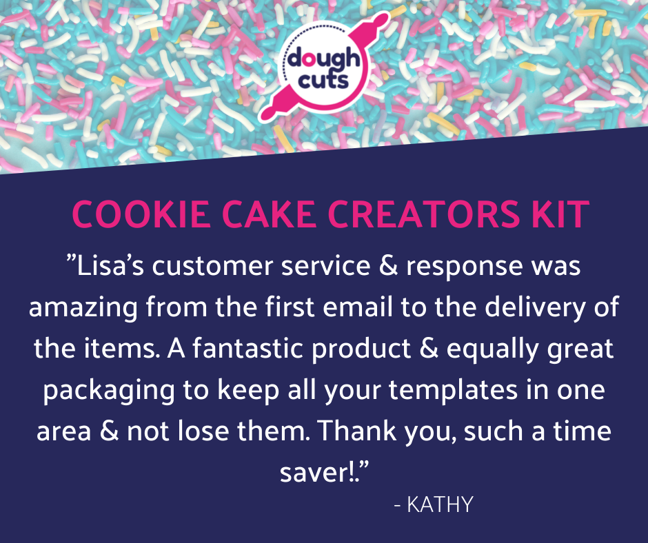 Cookie Cake Creators Kit - Set of Large Number Baking Stencils