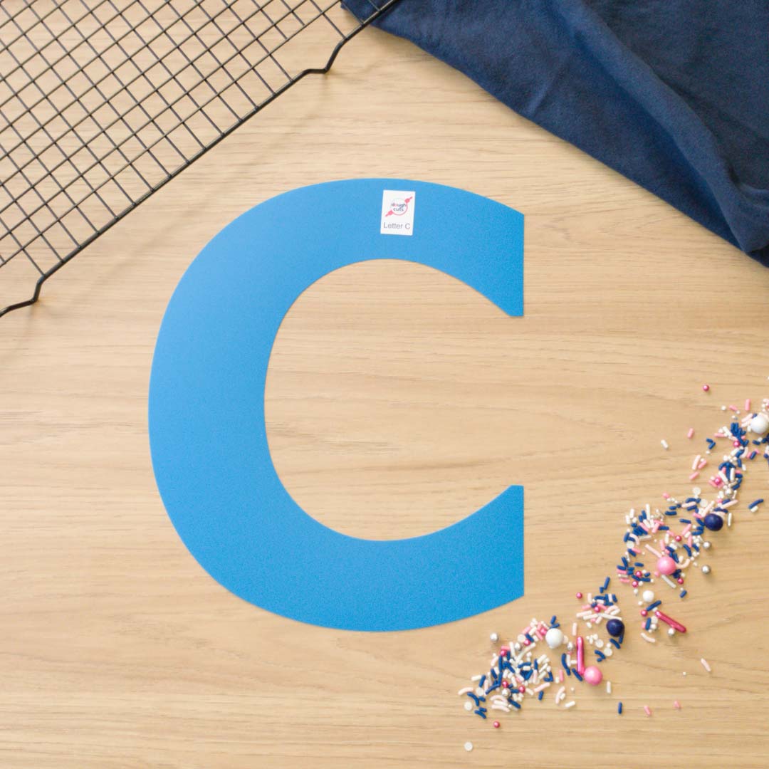 Alphabet Letter Set of 26 Cookie Cake Templates