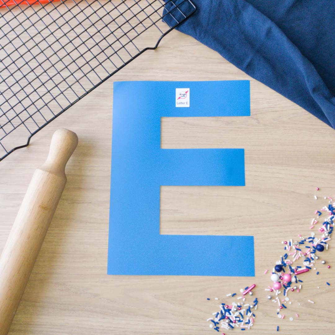 Alphabet Letter Set of 26 Cookie Cake Templates