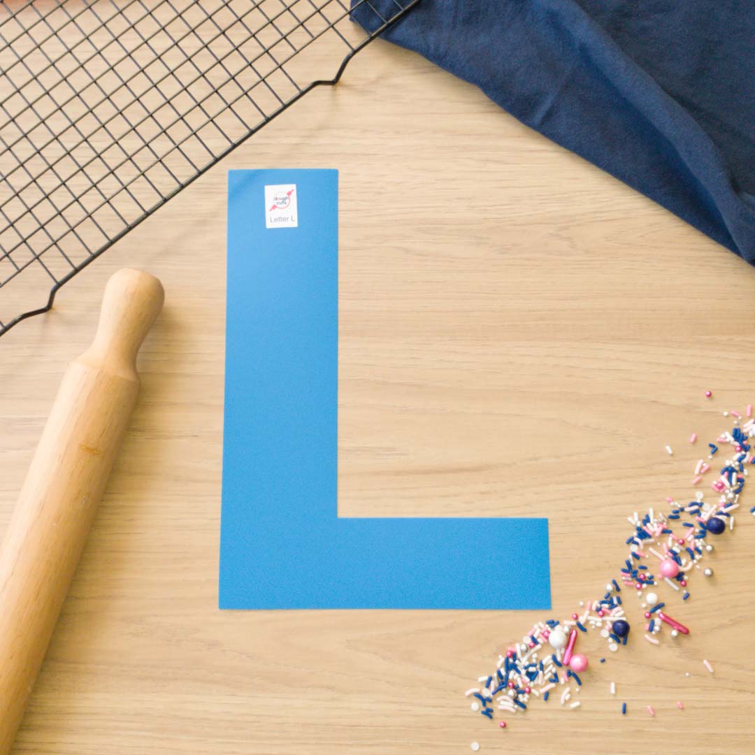 Alphabet Letter Set of 26 Cookie Cake Templates