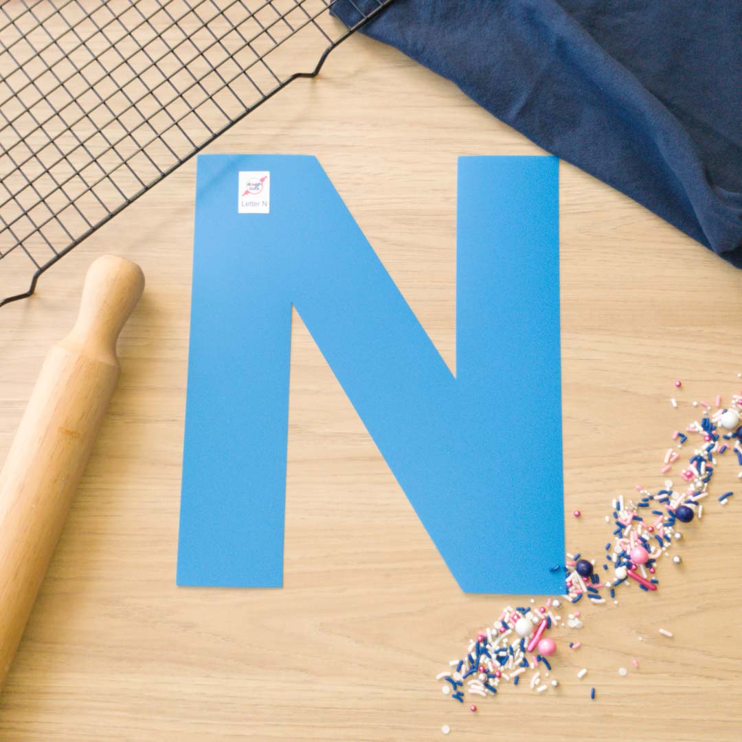 Alphabet Letter Set of 26 Cookie Cake Templates