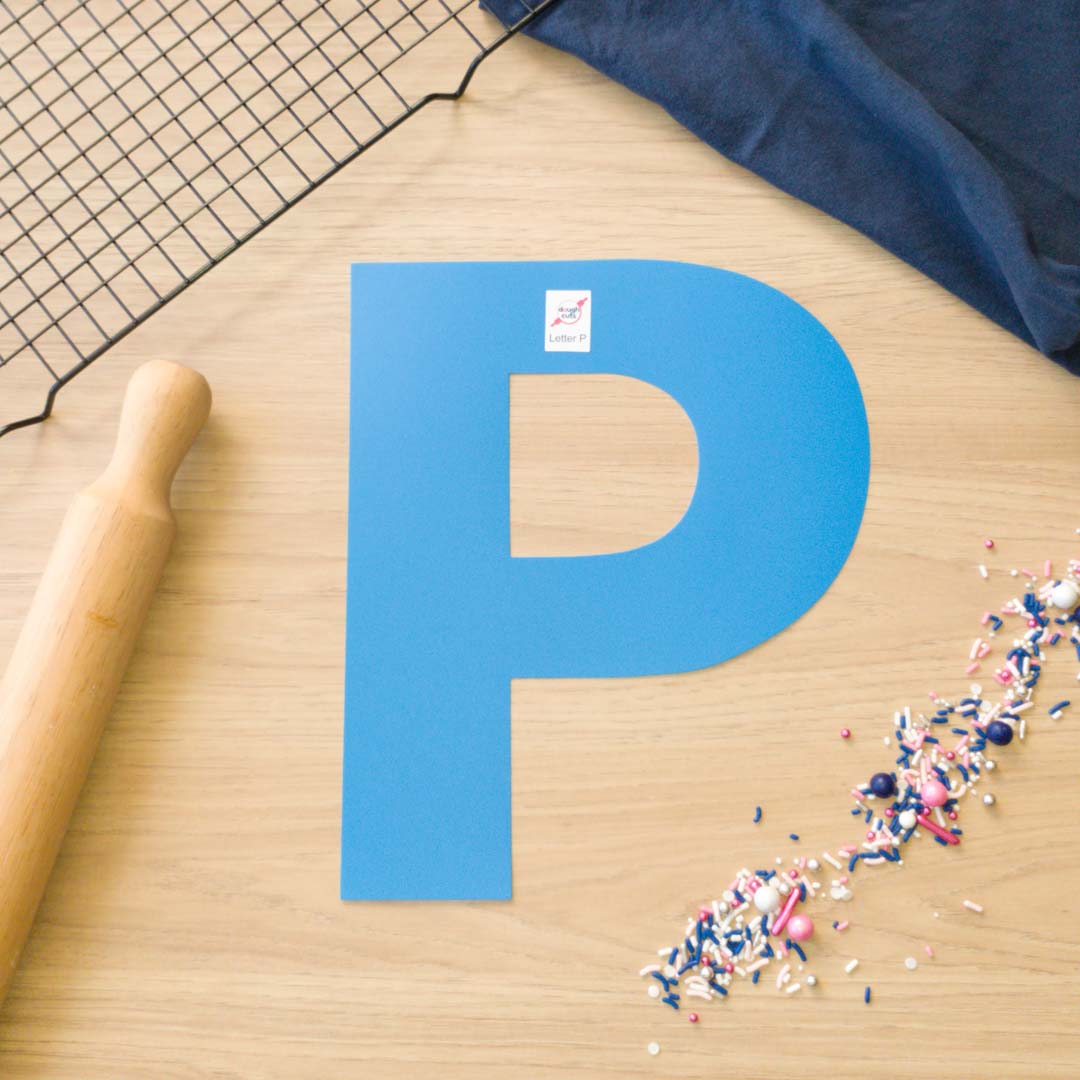 Alphabet Letter Set of 26 Cookie Cake Templates