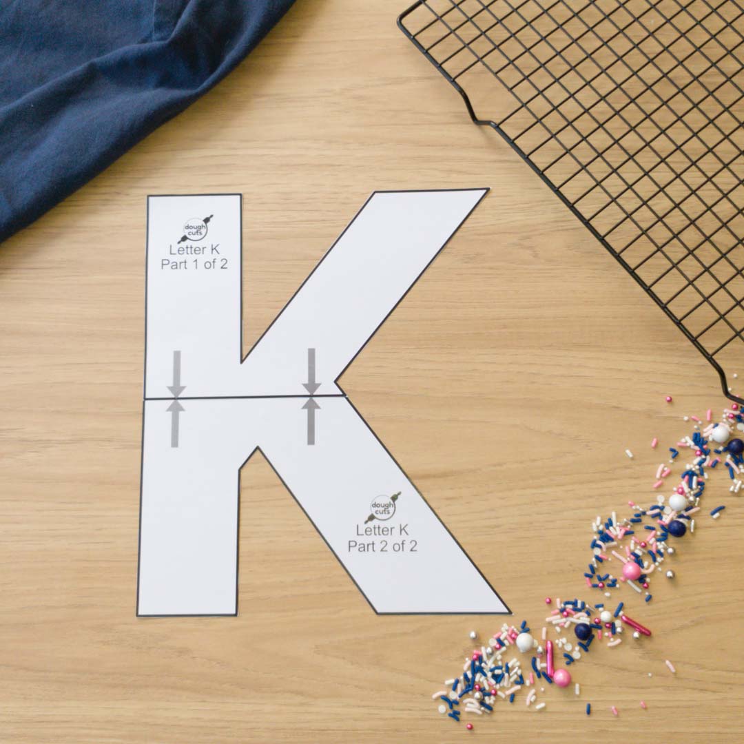 PRINT AT HOME - Letter Cookie Cake Templates Individual 11 print-at-home-letter-cookie-cake-templates-individual-11-tall-doughcuts