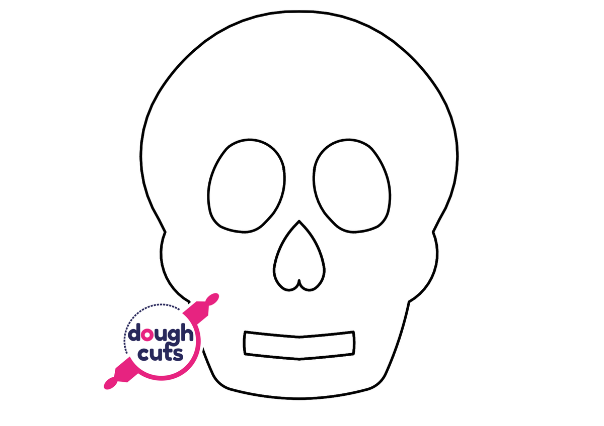 PRINT AT HOME Halloween Cookie Cake Template Set of 5 Shapes